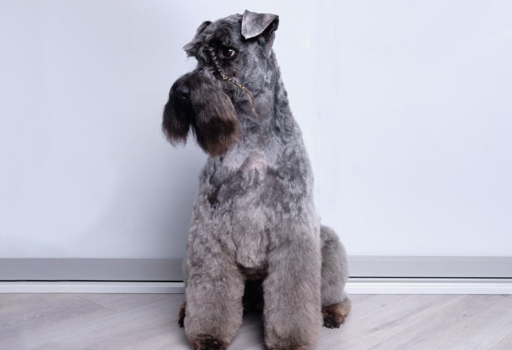 Le terrier Kerry Blue est l'une des races de chiens hypoallergénique.